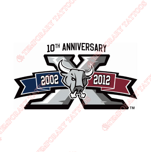 San Antonio Rampage Customize Temporary Tattoos Stickers NO.9133